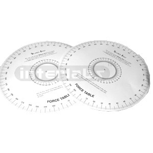 Force Table Disc Paper Pad/50